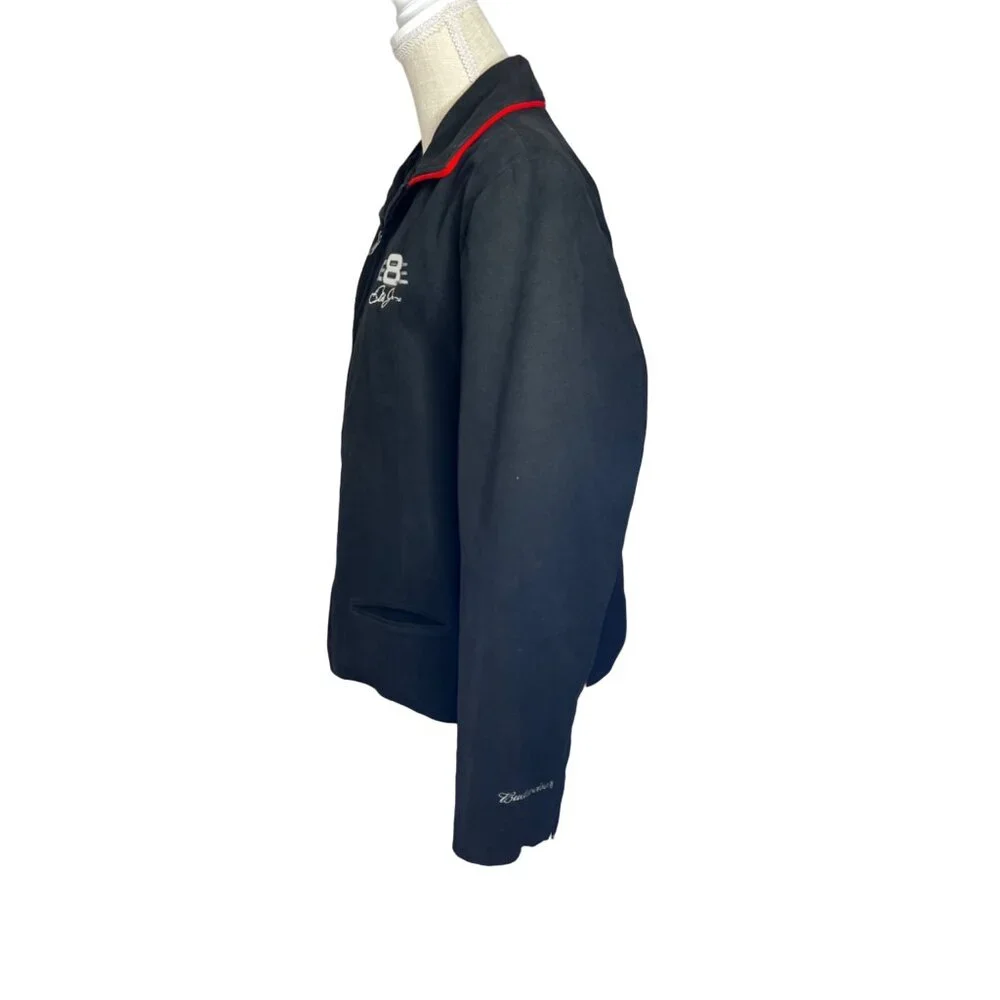 Chase Authentic's NASCAR Dale Earnhardt Jr women's XL Black Zip Up Embroidered‎